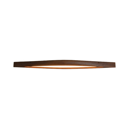 Horizon Linear Wood Ceiling Lamp L 58.3’’ x W 7.5’’ x H 3.1’’ / Walnut Color / Warm Light Ceiling lamp