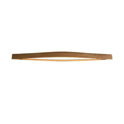 Horizon Linear Wood Ceiling Lamp L 58.3’’ x W 7.5’’ x H 3.1’’ / Wood Color / Warm Light Ceiling lamp