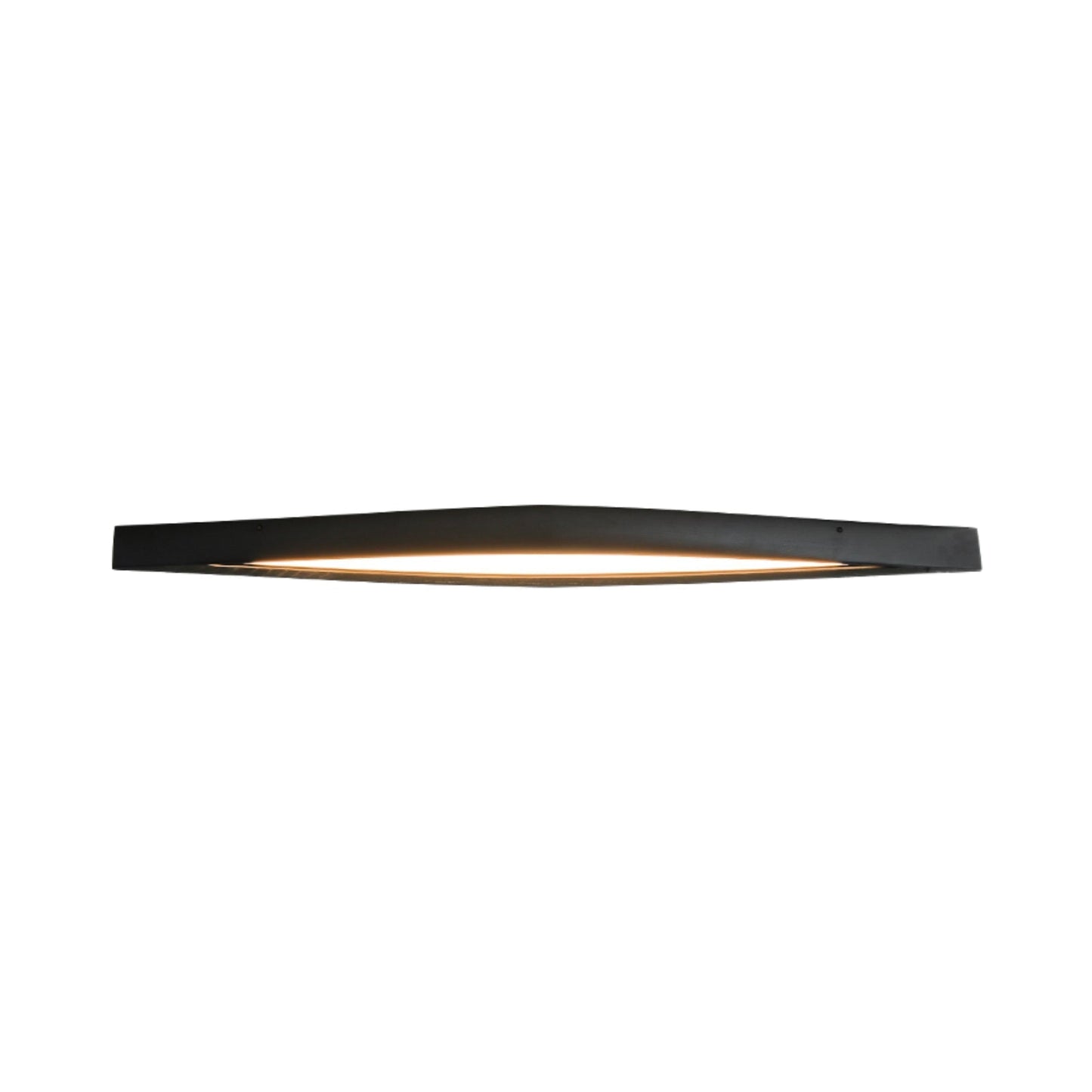Horizon Linear Wood Ceiling Lamp L 58.3’’ x W 7.5’’ x H 3.1’’ / Black / Warm Light Ceiling lamp