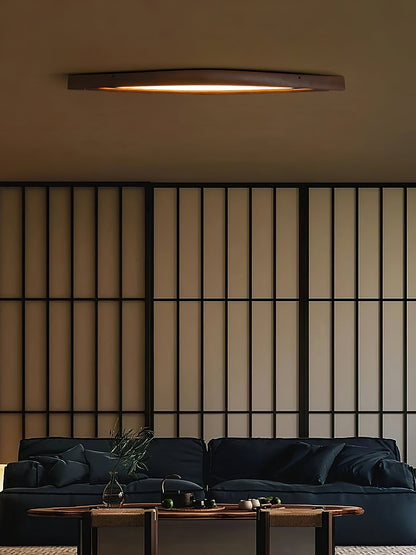 Horizon Linear Wood Ceiling Lamp Ceiling lamp