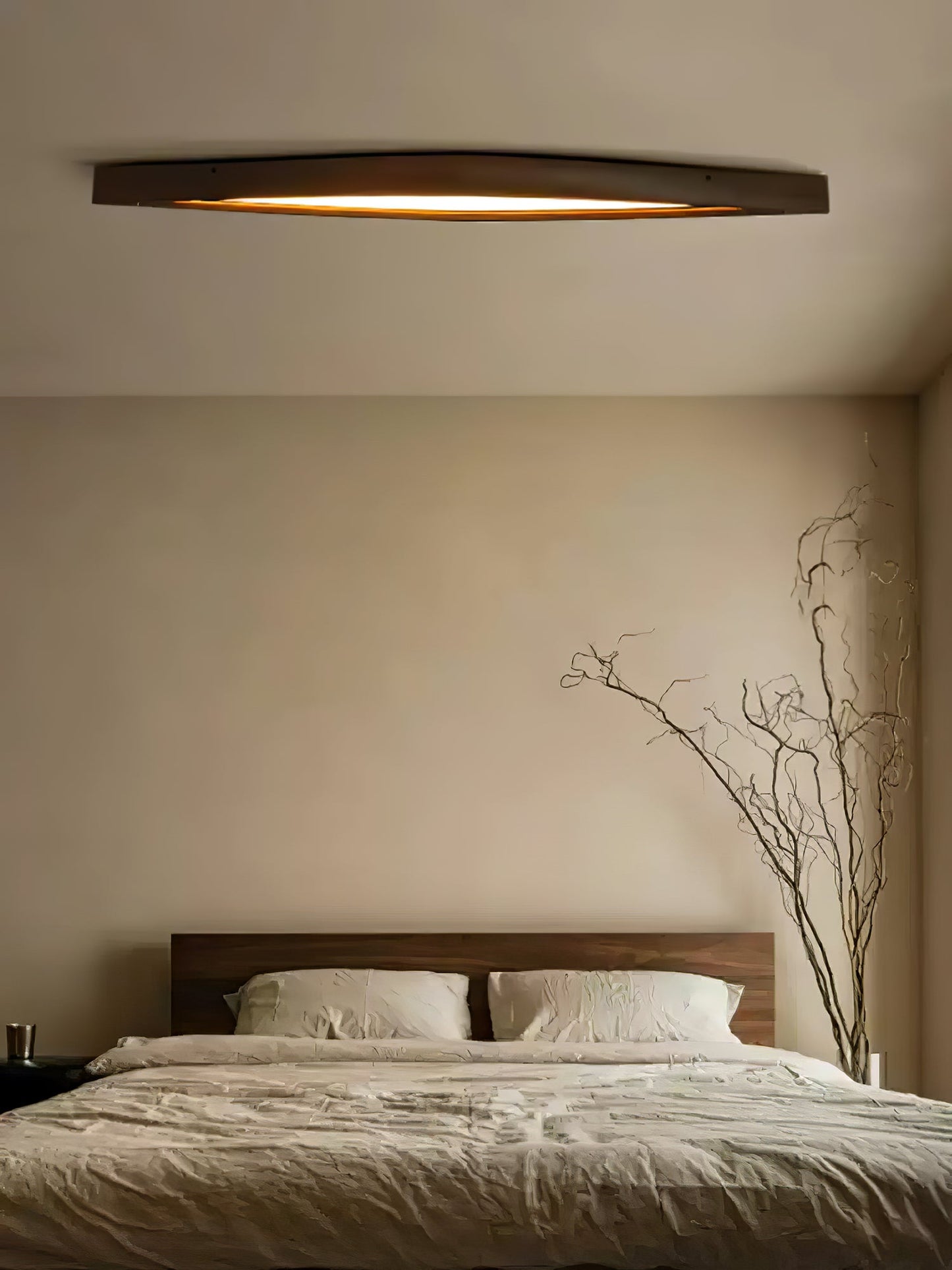 Horizon Linear Wood Ceiling Lamp Ceiling lamp