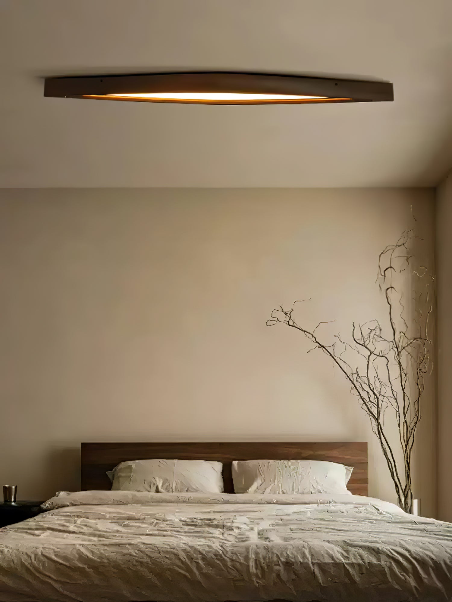 Horizon Linear Wood Ceiling Lamp Ceiling lamp