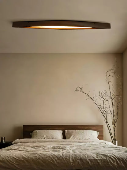 Horizon Linear Wood Ceiling Lamp Ceiling lamp