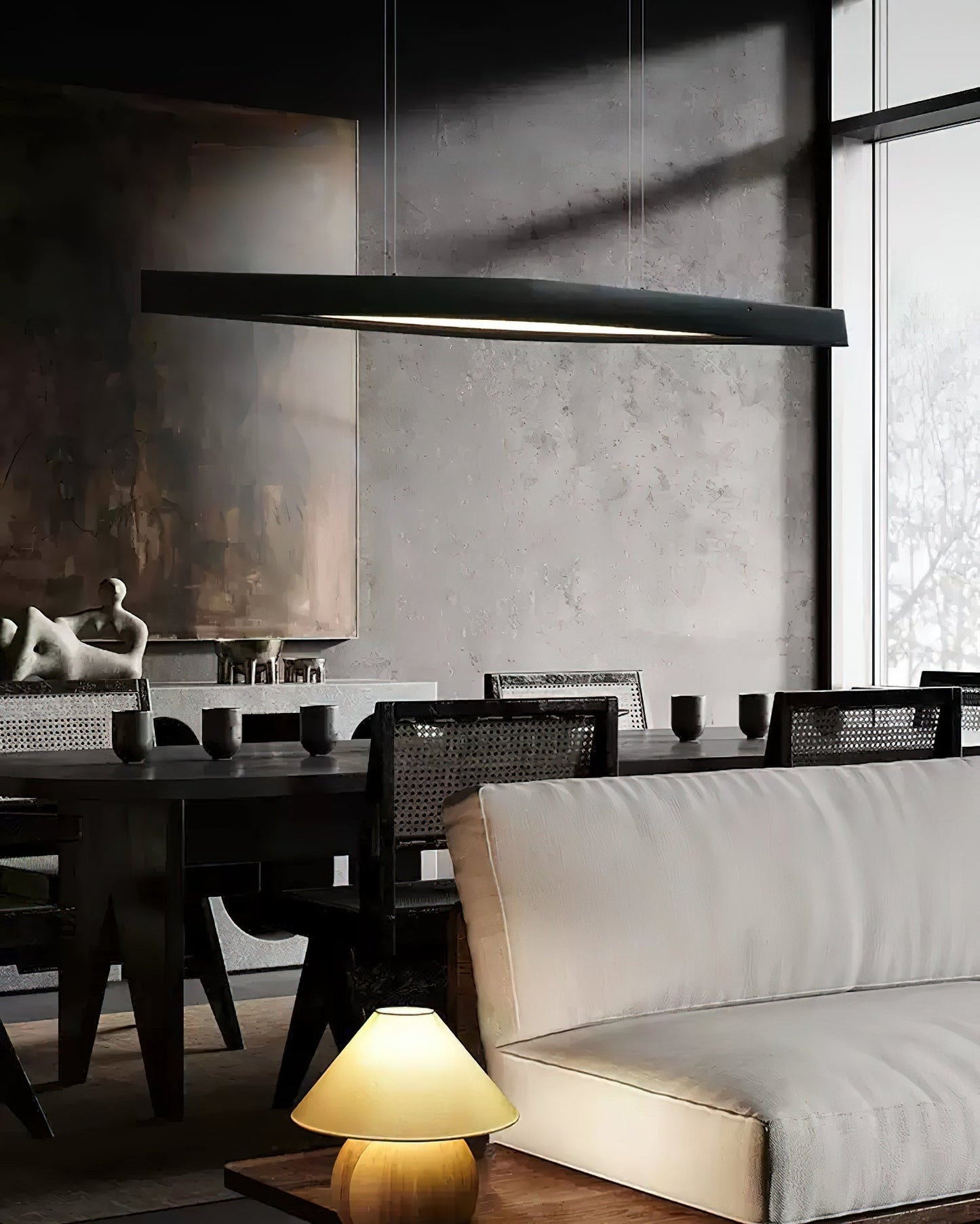 Horizon Linear Wood Pendant Lamp Pendant light