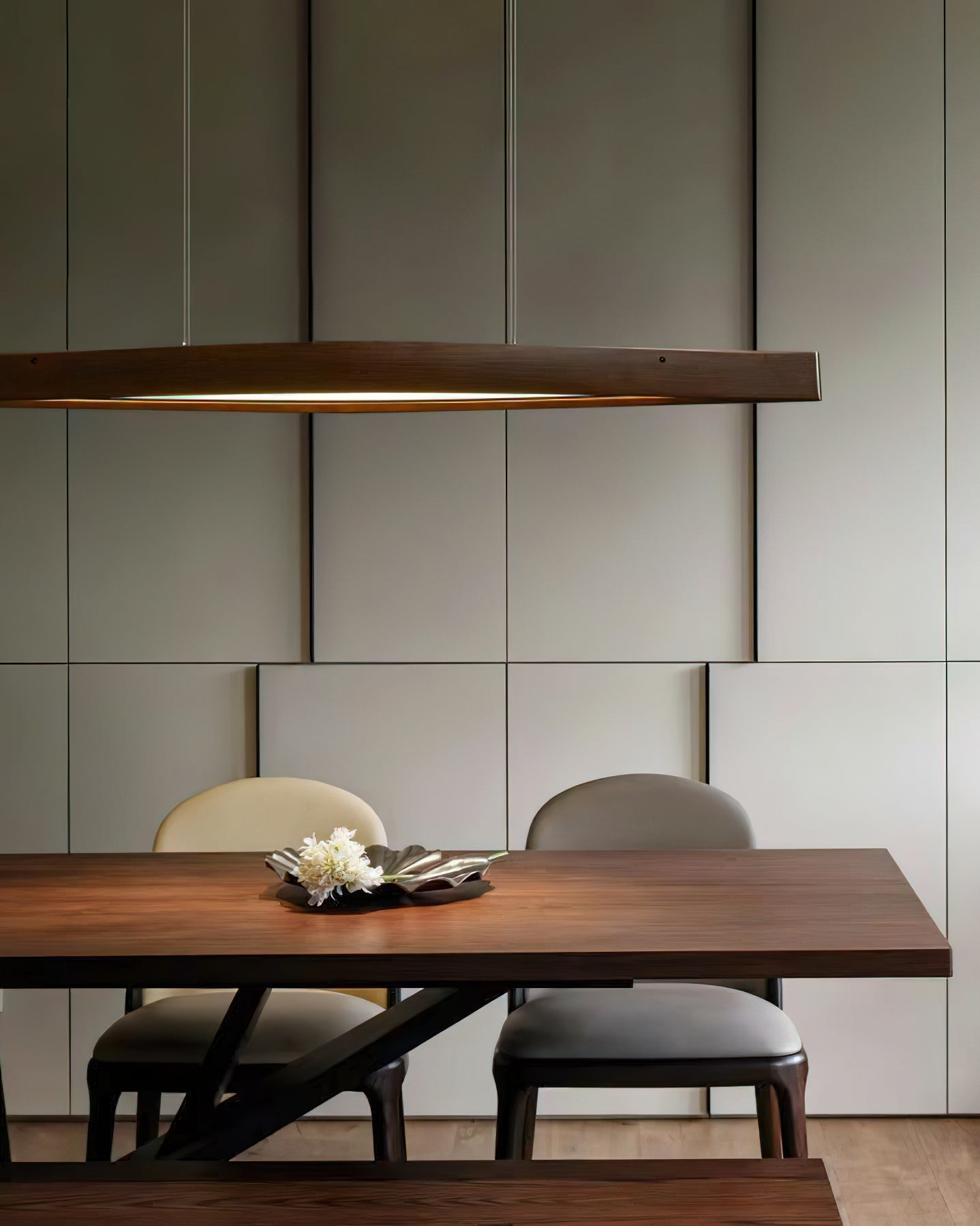 Horizon Linear Wood Pendant Lamp Pendant light
