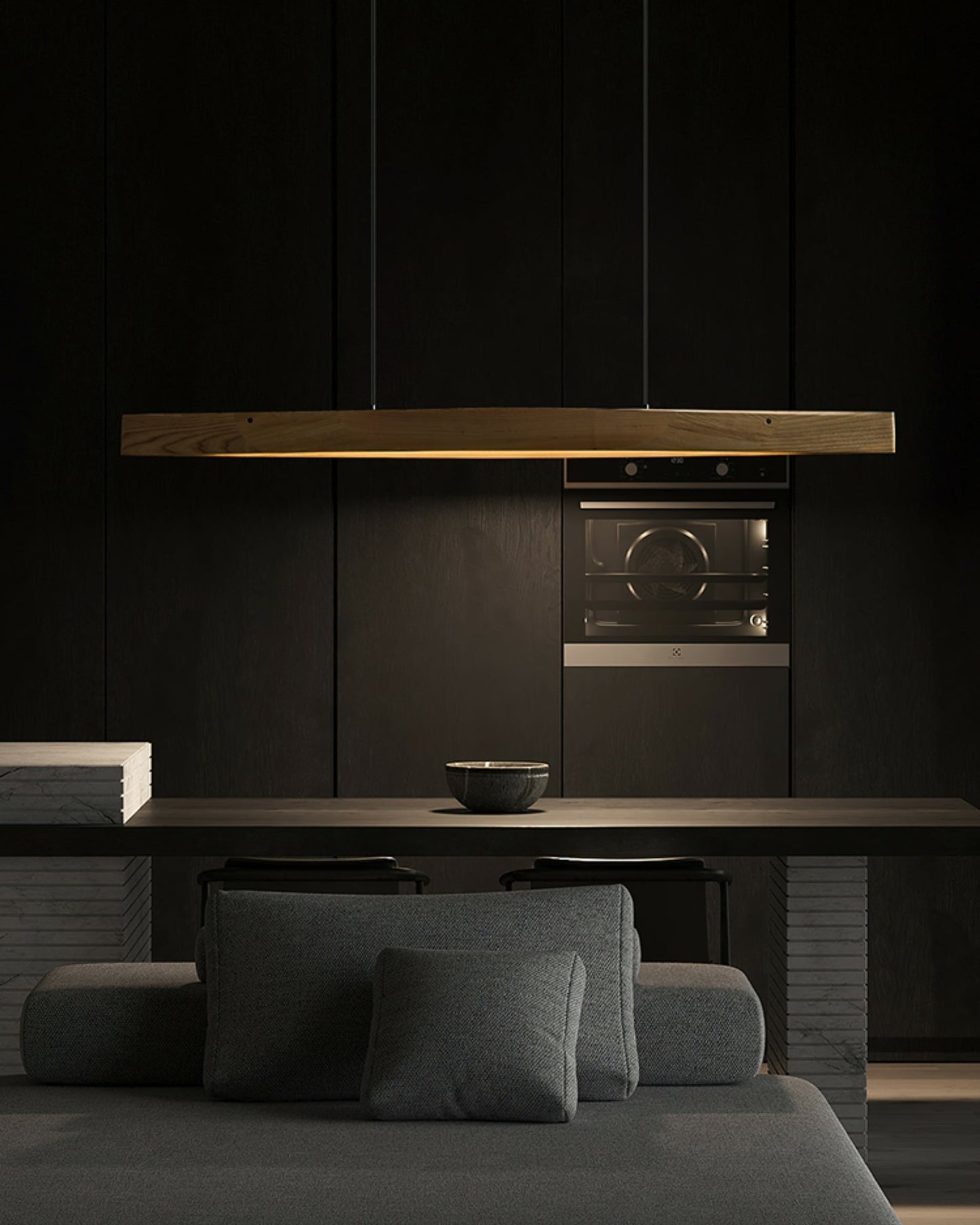 Horizon Linear Wood Pendant Lamp Pendant light