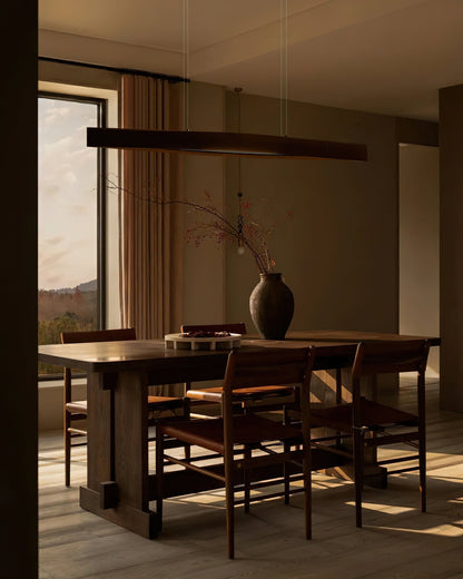 Horizon Linear Wood Pendant Lamp Pendant light