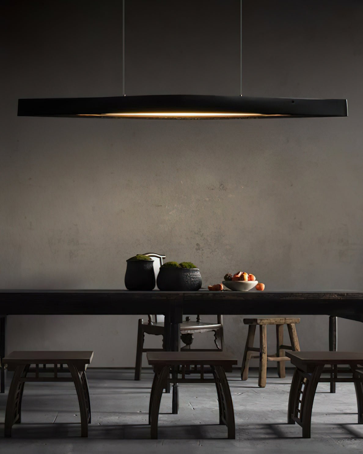 Horizon Linear Wood Pendant Lamp Pendant light