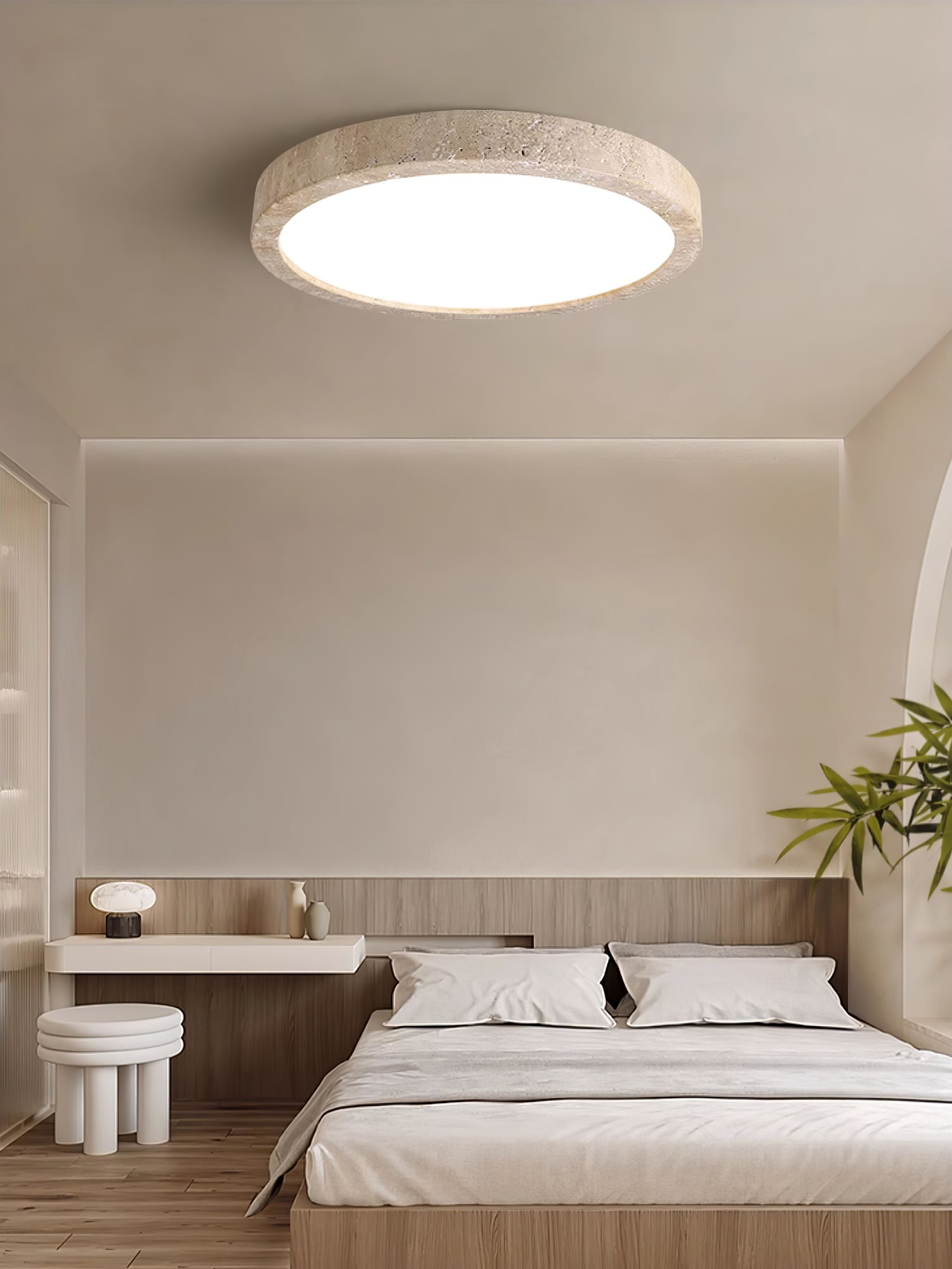 Horizon Travertine Ceiling Light 1001 Wall lamp