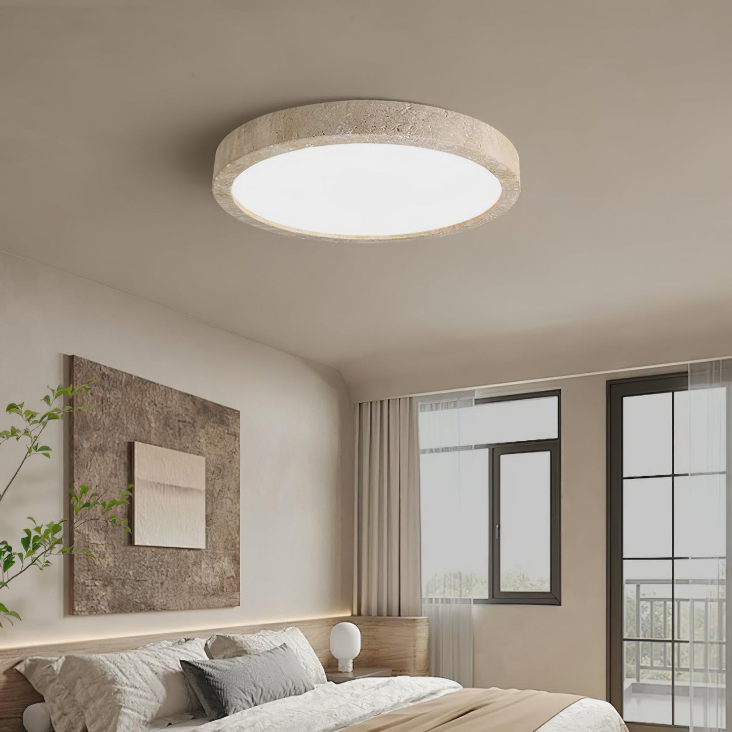 Horizon Travertine Ceiling Light 1001 Wall lamp