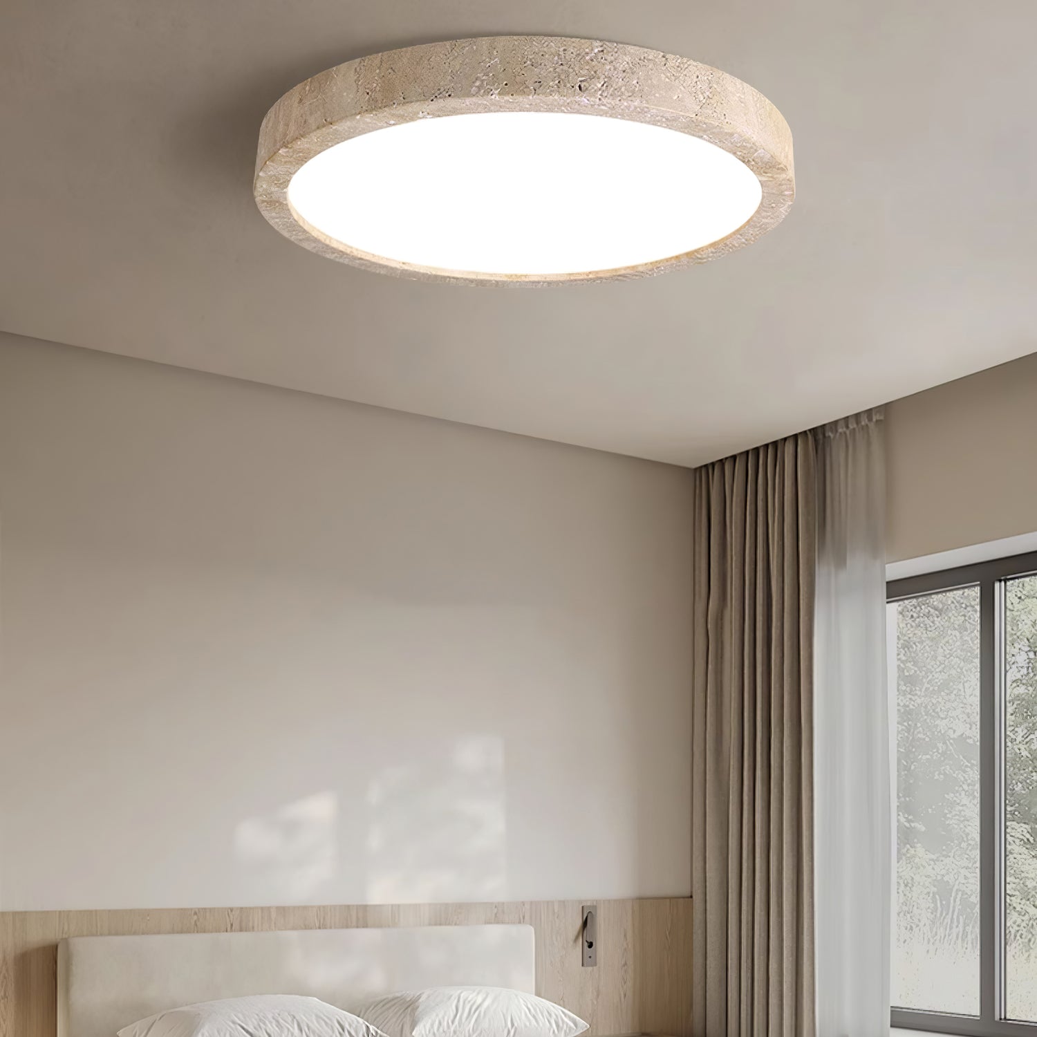 Horizon Travertine Ceiling Light 1001 Wall lamp