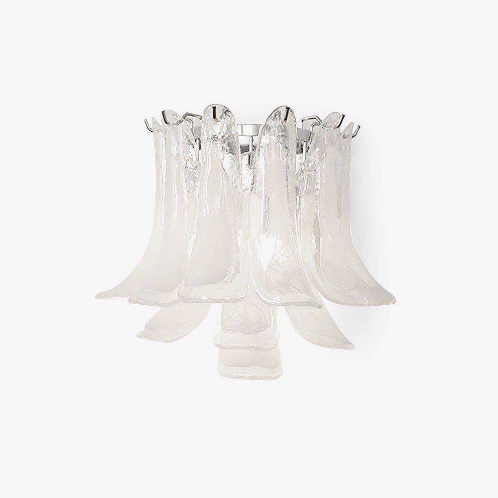 Horseshoe Wall Lamp ? 15.4″ x H 13″ / Chrome & White Wall lamp