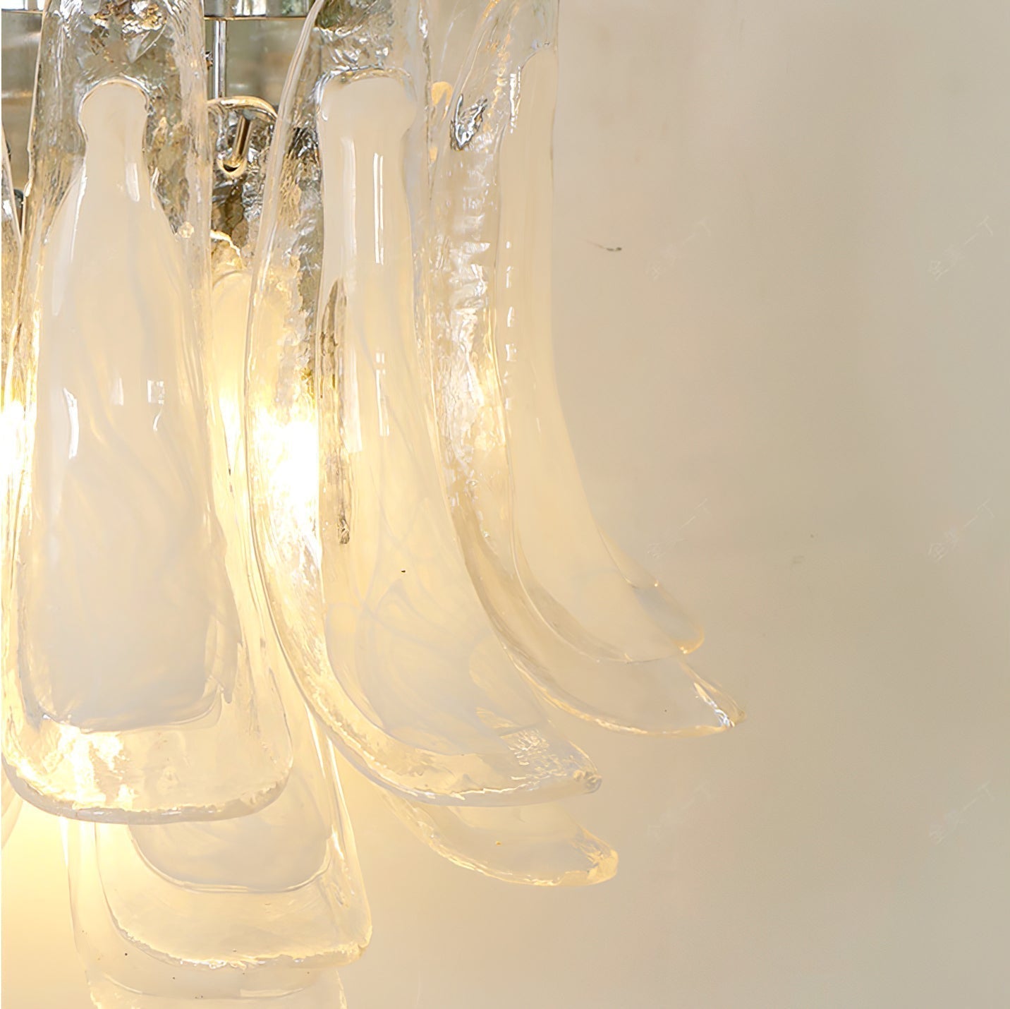 Horseshoe Wall Lamp ? 15.4″ x H 13″ / Chrome & White Wall lamp