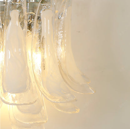 Horseshoe Wall Lamp ? 15.4″ x H 13″ / Chrome & White Wall lamp