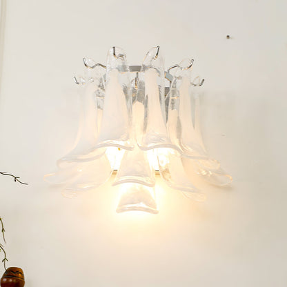 Horseshoe Wall Lamp ? 15.4″ x H 13″ / Chrome & White Wall lamp