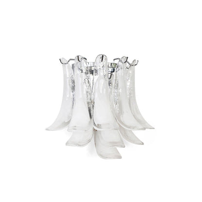 Horseshoe Wall Lamp ? 15.4″ x H 13″ / Chrome & White Wall lamp