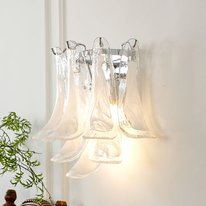 Horseshoe Wall Lamp ? 15.4″ x H 13″ / Chrome & White Wall lamp