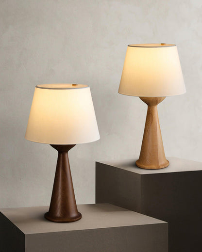 Hourglass Wood Table Lamp Table lamp