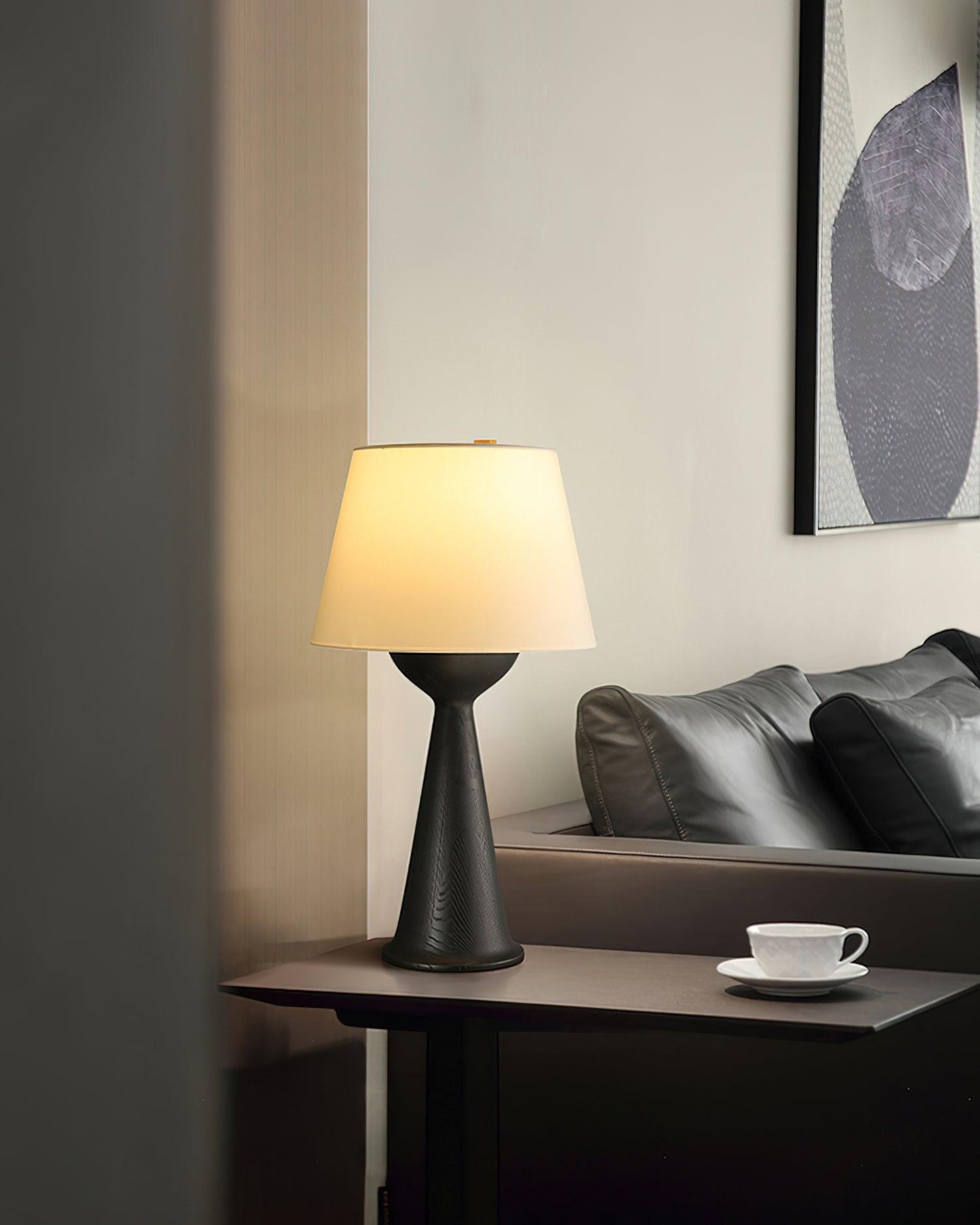 Hourglass Wood Table Lamp Table lamp