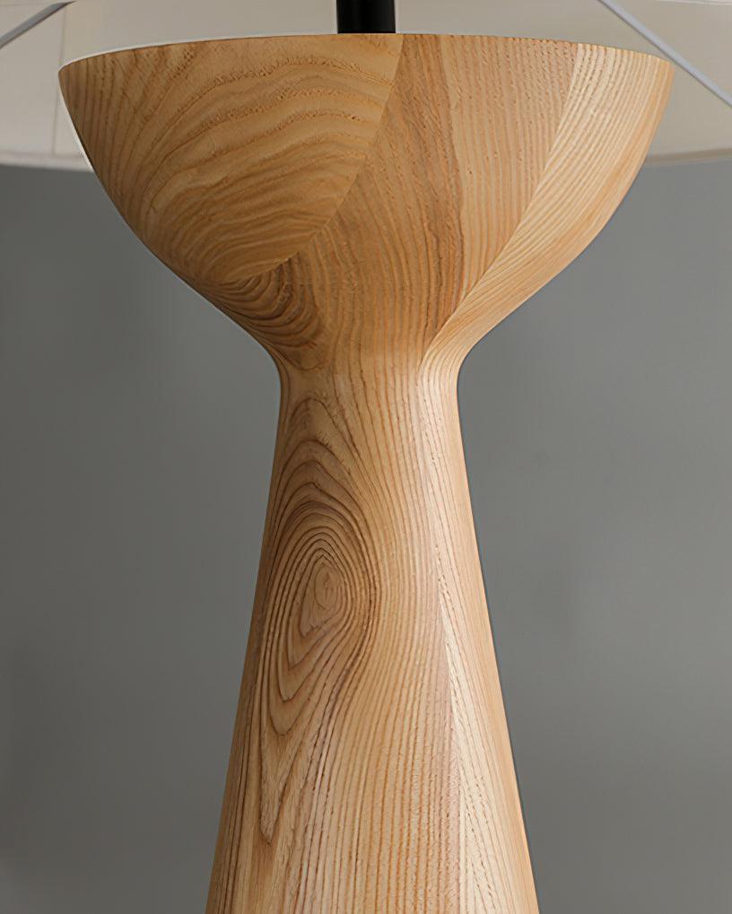 Hourglass Wood Table Lamp Table lamp