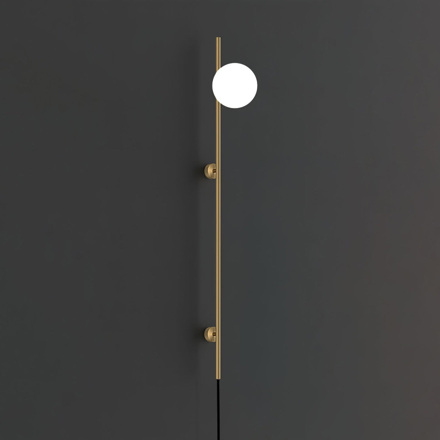 Houseof Plug-in Wall Light Model A ? 5.9″ x H 45.3″ / Gold / US Plug 1001 Wall lamp