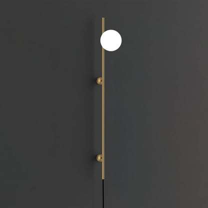 Houseof Plug-in Wall Light Model A ? 5.9″ x H 45.3″ / Gold / US Plug 1001 Wall lamp
