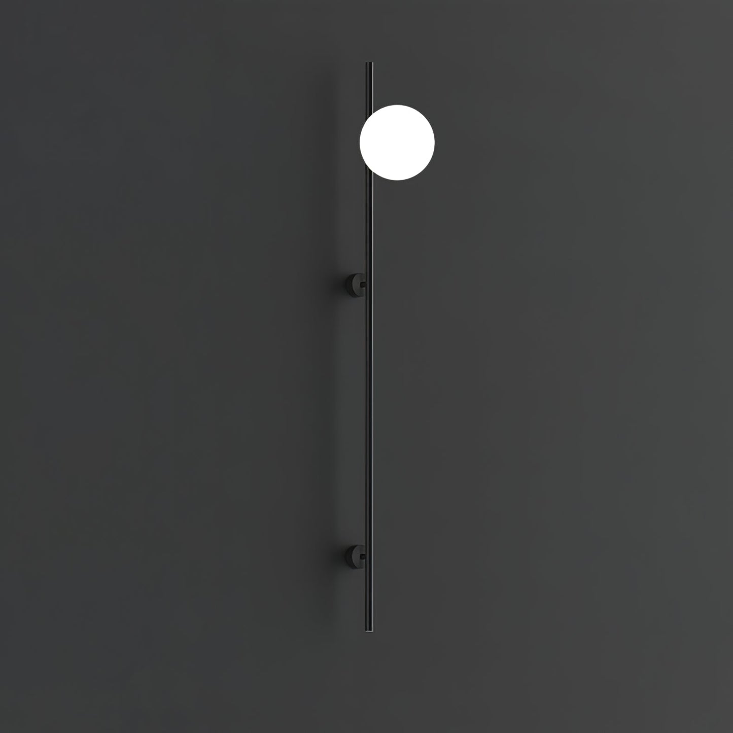 Houseof Wall Light Model A Dia 5.9″ x H 45.3″ / Dia 15cm x H 115cm / Black / Single Wall lamp