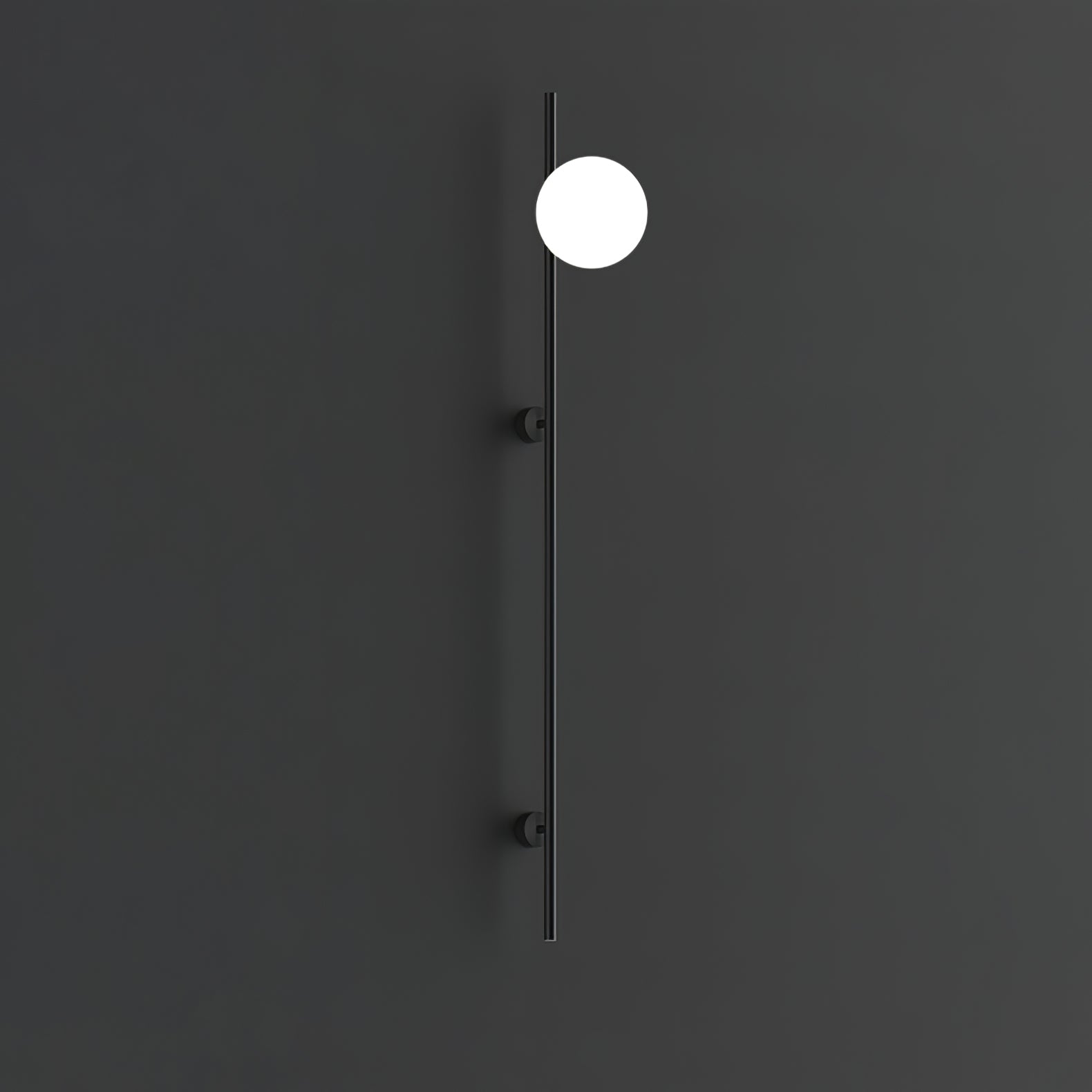 Houseof Wall Light Model A Dia 5.9″ x H 45.3″ / Dia 15cm x H 115cm / Black / Single Wall lamp