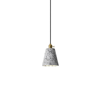 Hubble Cement Pendant Lights Dia 6.7″ x H 9.4″ / Dia 17cm x H 24cm / White Pendant light