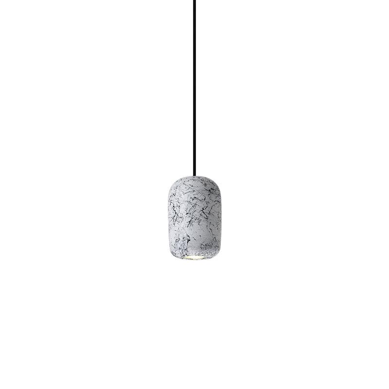 Hubble Cement Pendant Lights Dia 3.9″ x H 6.3″ / Dia 10cm x H 16cm / White Pendant light