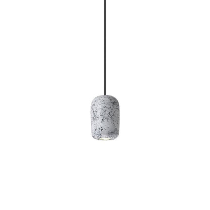 Hubble Cement Pendant Lights Dia 3.9″ x H 6.3″ / Dia 10cm x H 16cm / White Pendant light