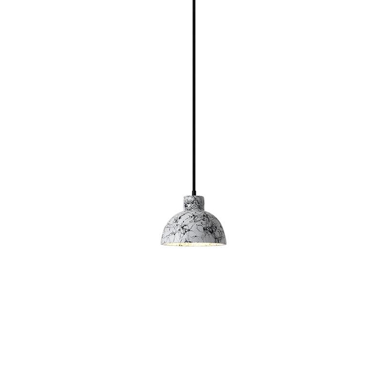 Hubble Cement Pendant Lights Dia 8.1″ x H 6.1″ / Dia 20.5cm x H 15.5cm / White Pendant light