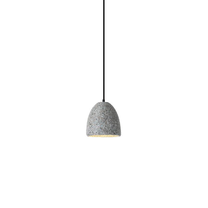 Hubble Cement Pendant Lights Dia 7.1″ x H 8.3″ / Dia 18cm x H 21cm / Grey Pendant light