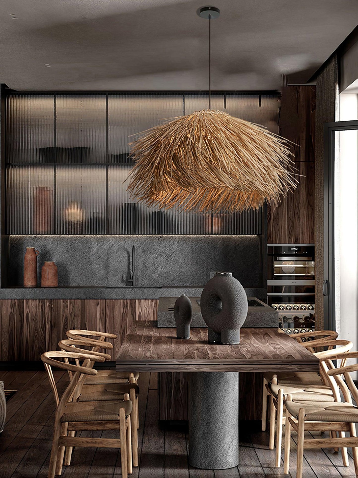 Hues Wicker Pendant Lamp Pendant light