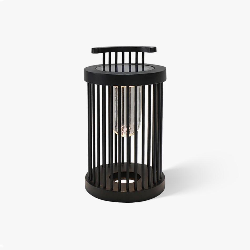 Hurricane Ruhlmann Garden Light ? 11.8″ x H 20.5″ / Dia 30cm x H 52cm / Black / Solar power storage Table lamp