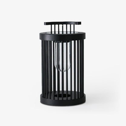 Hurricane Ruhlmann Outdoor Light Dia 11.8″ x H 20.5″ / Dia 30cm x H 52cm / Black / Solar power storage Table lamp