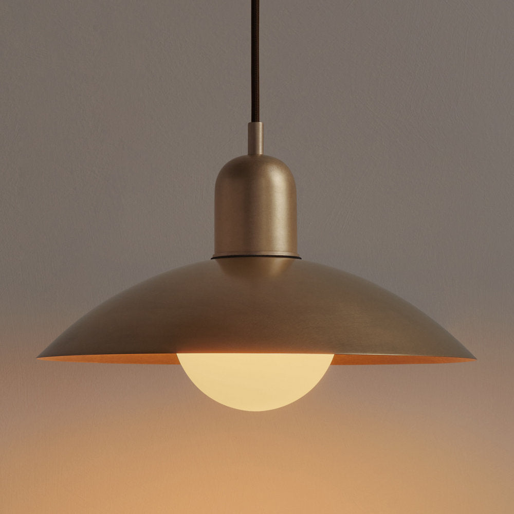 Brass Arundel Orb Pendant