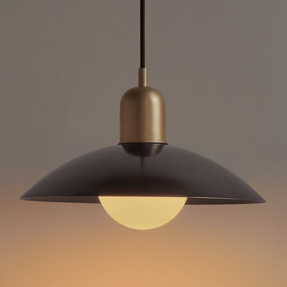 Brass Arundel Orb Pendant