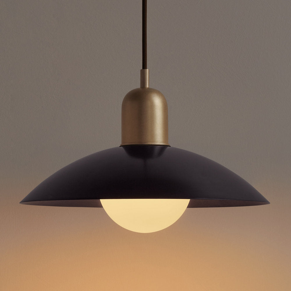 Brass Arundel Orb Pendant