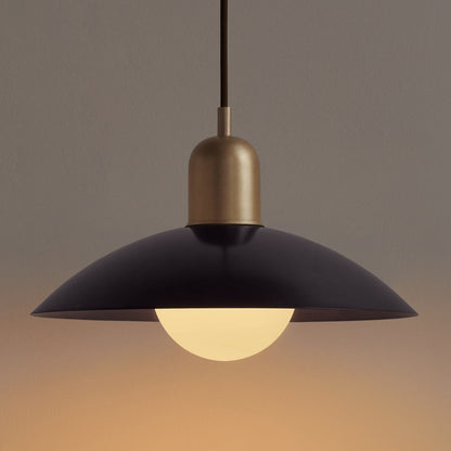 Brass Arundel Orb Pendant