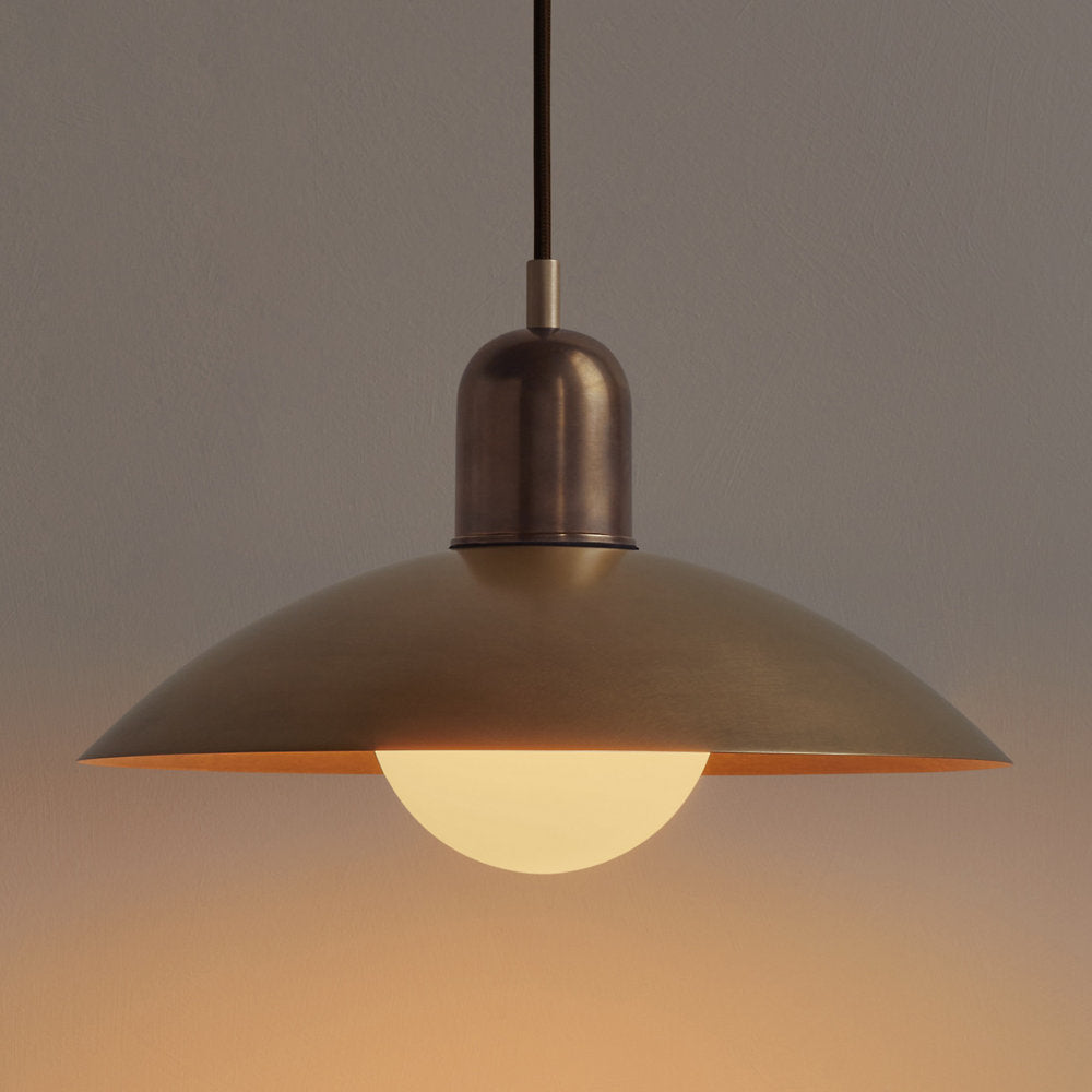Brass Arundel Orb Pendant