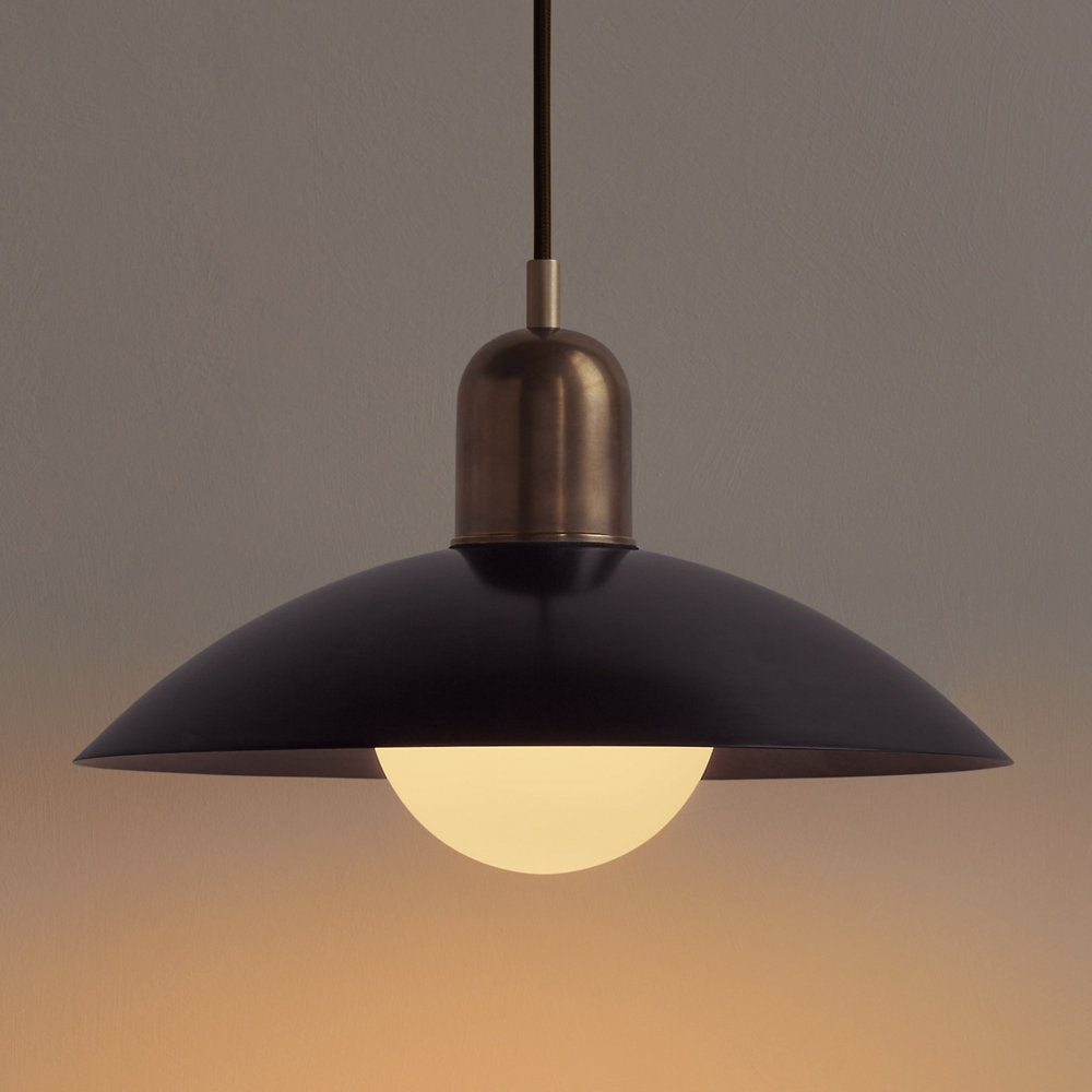 Brass Arundel Orb Pendant