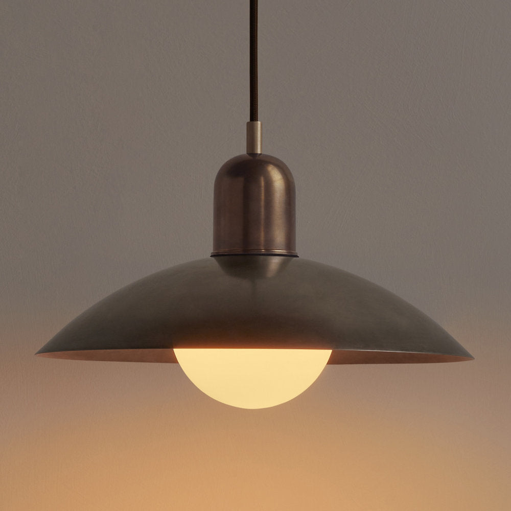 Brass Arundel Orb Pendant
