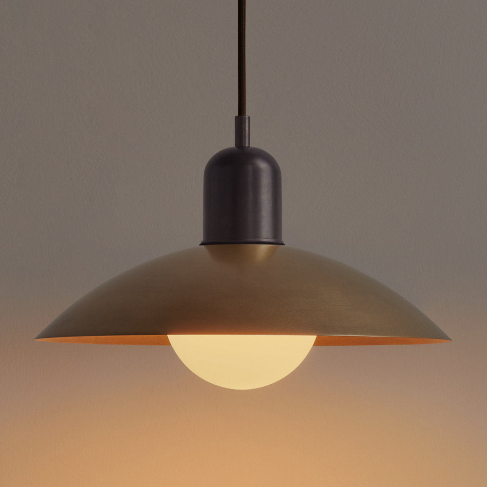 Brass Arundel Orb Pendant