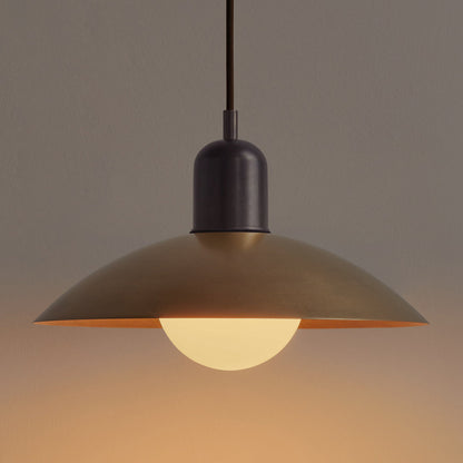 Brass Arundel Orb Pendant