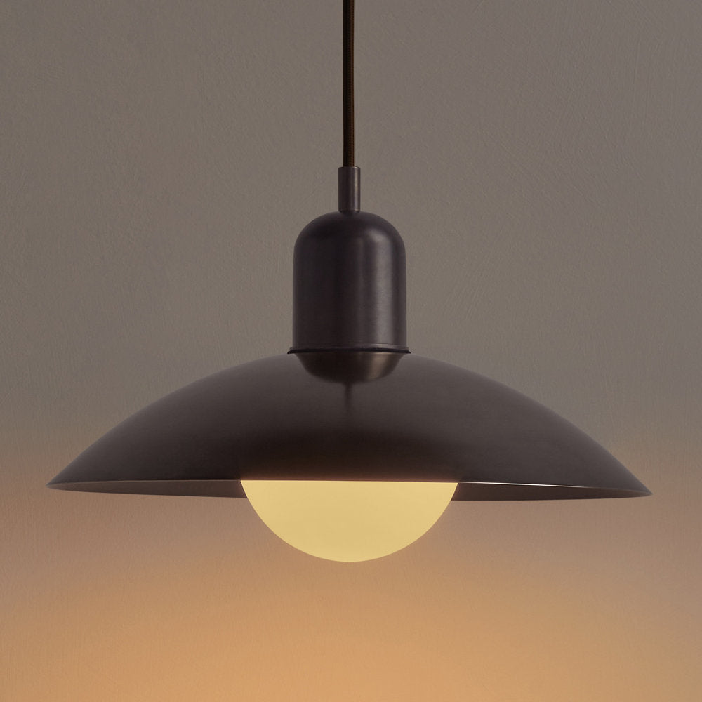 Brass Arundel Orb Pendant