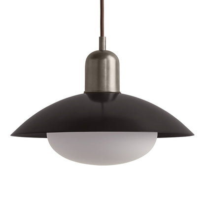 Brass Arundel Mushroom Pendant