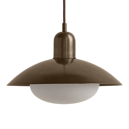 Brass Arundel Mushroom Pendant