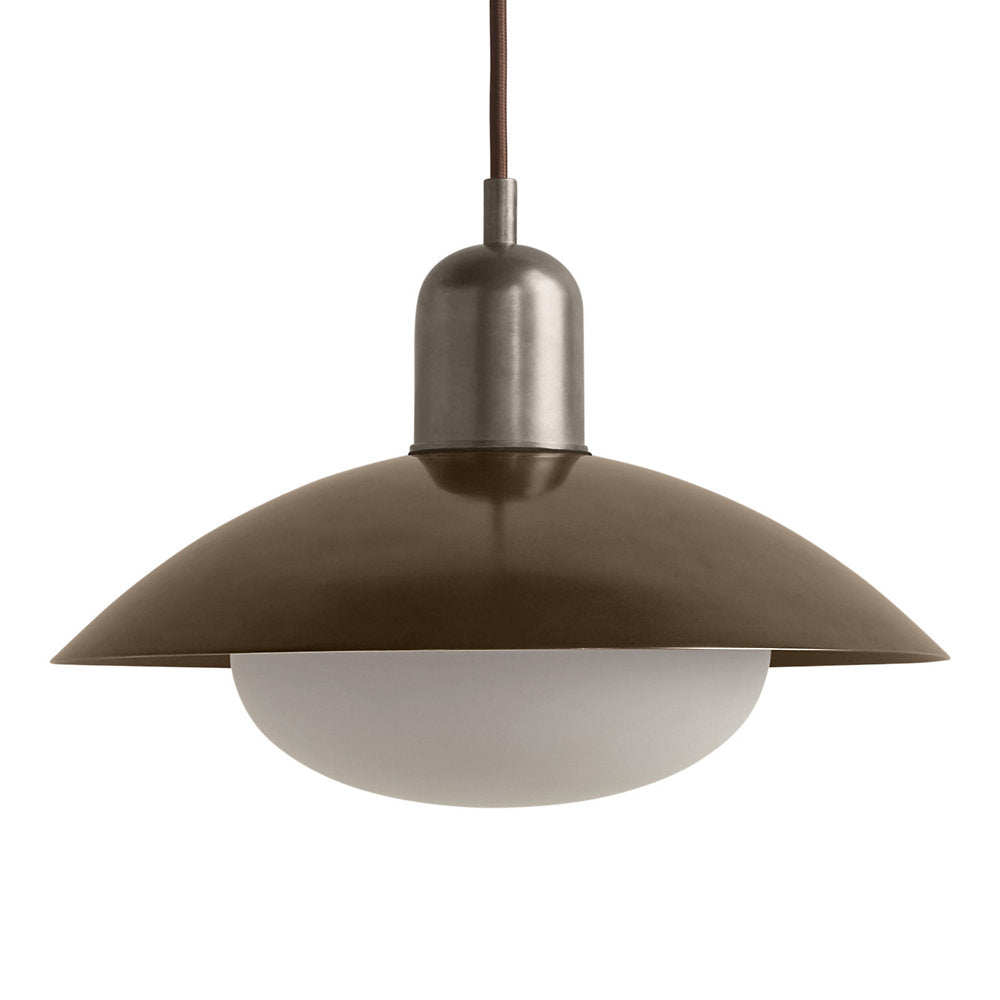 Brass Arundel Mushroom Pendant