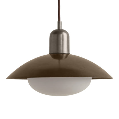 Brass Arundel Mushroom Pendant